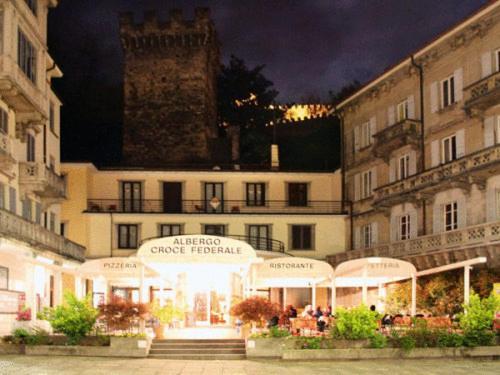Hotel Croce Federale Canton de Bellinzone Extérieur photo