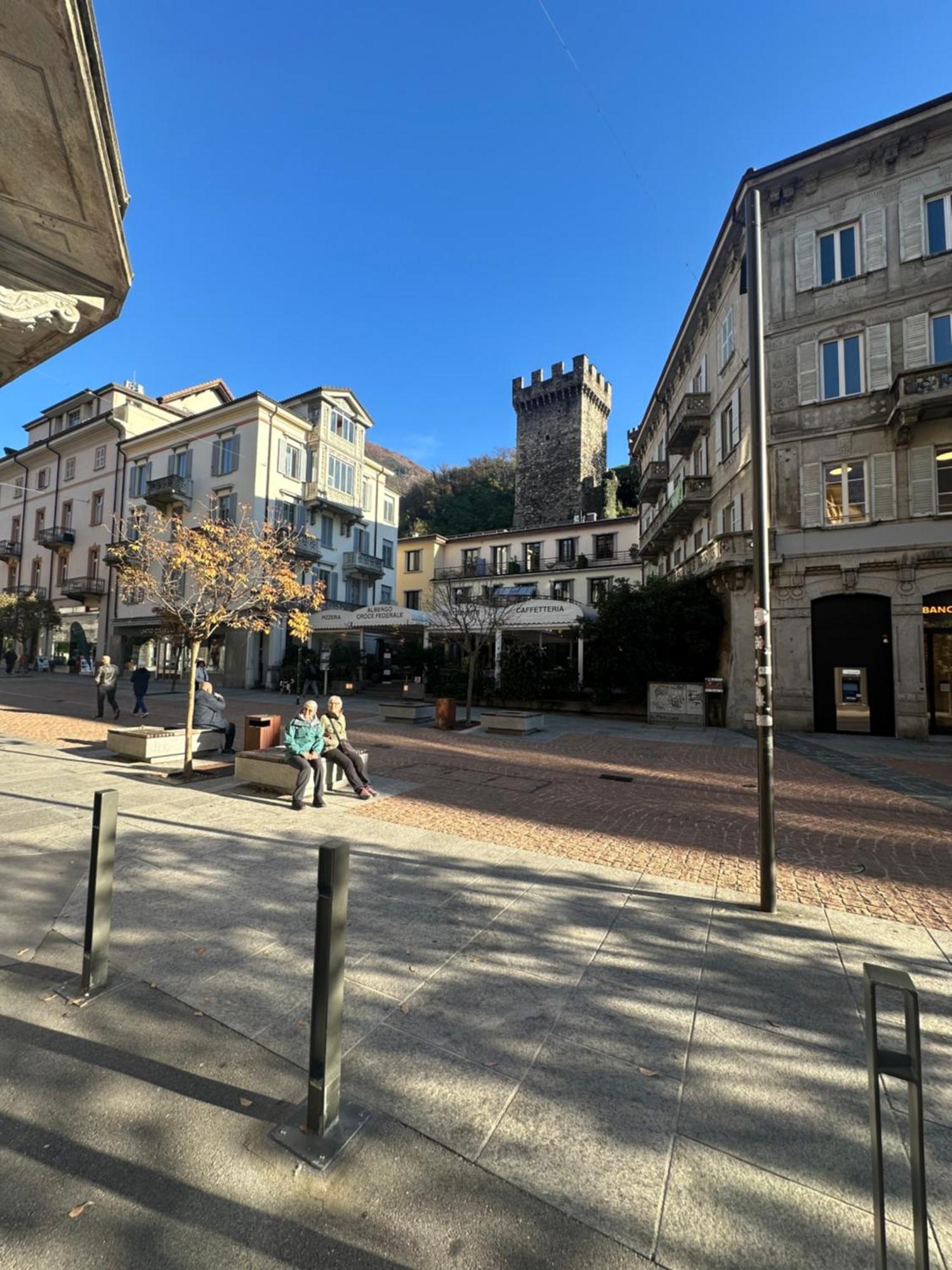 Hotel Croce Federale Canton de Bellinzone Extérieur photo